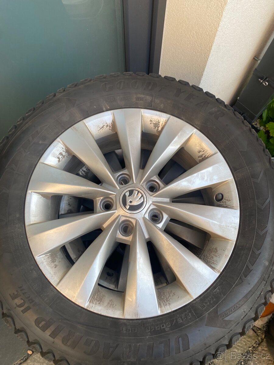 Prodám alu kola Octavie 3 6jx16 et43