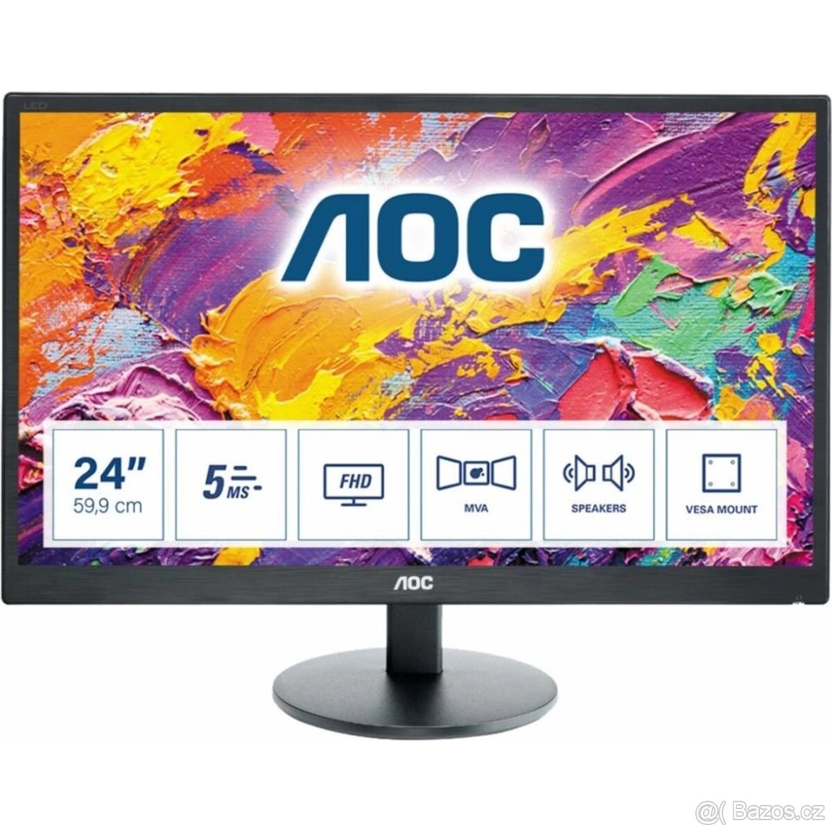 LCD Monitor 23,6" AOC M2470SWDA2
