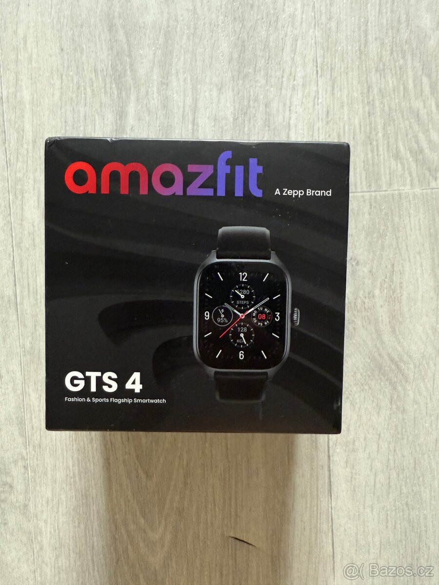 Amazfit GTS 4 chytré hodinky, Infinite Black