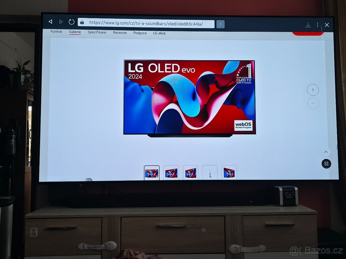 4K OLED LG 83", LG OLED83C44