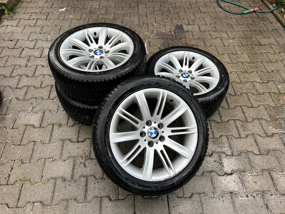 Bmw kola 5x120 R18 styling 120 zimní pneu