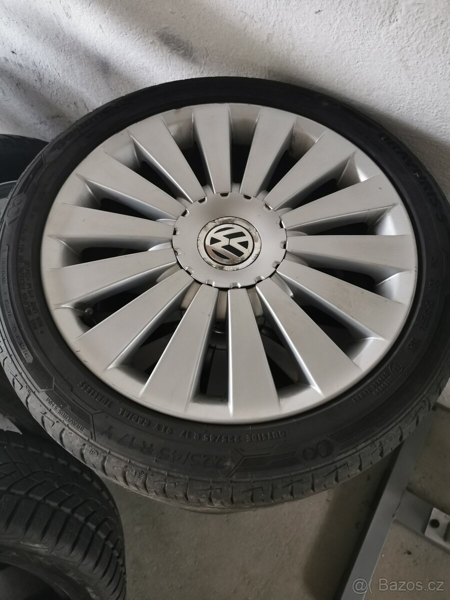 Vyměním alu kola 225/45/17  - 5x112