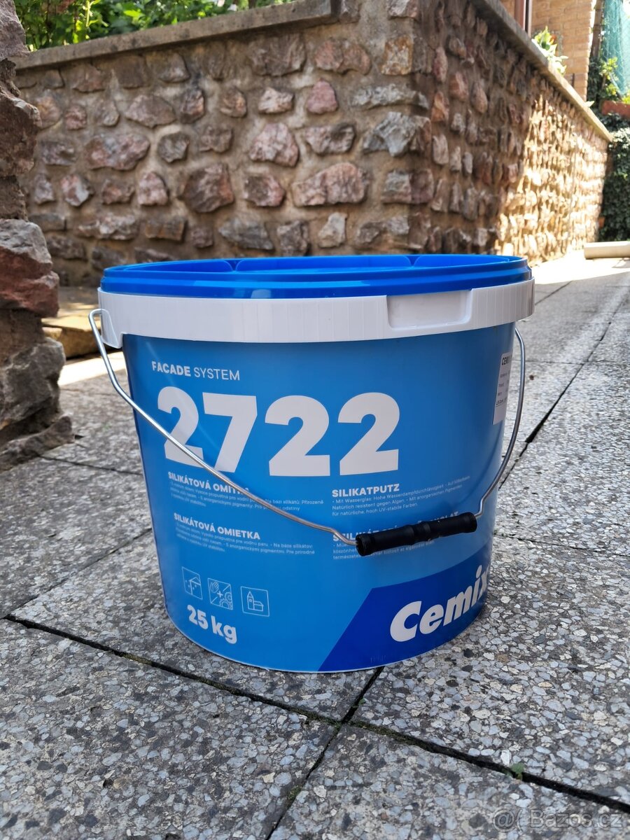 Silikátová omítka Cemix zatíraná 1.5 mm 25 kg 2722