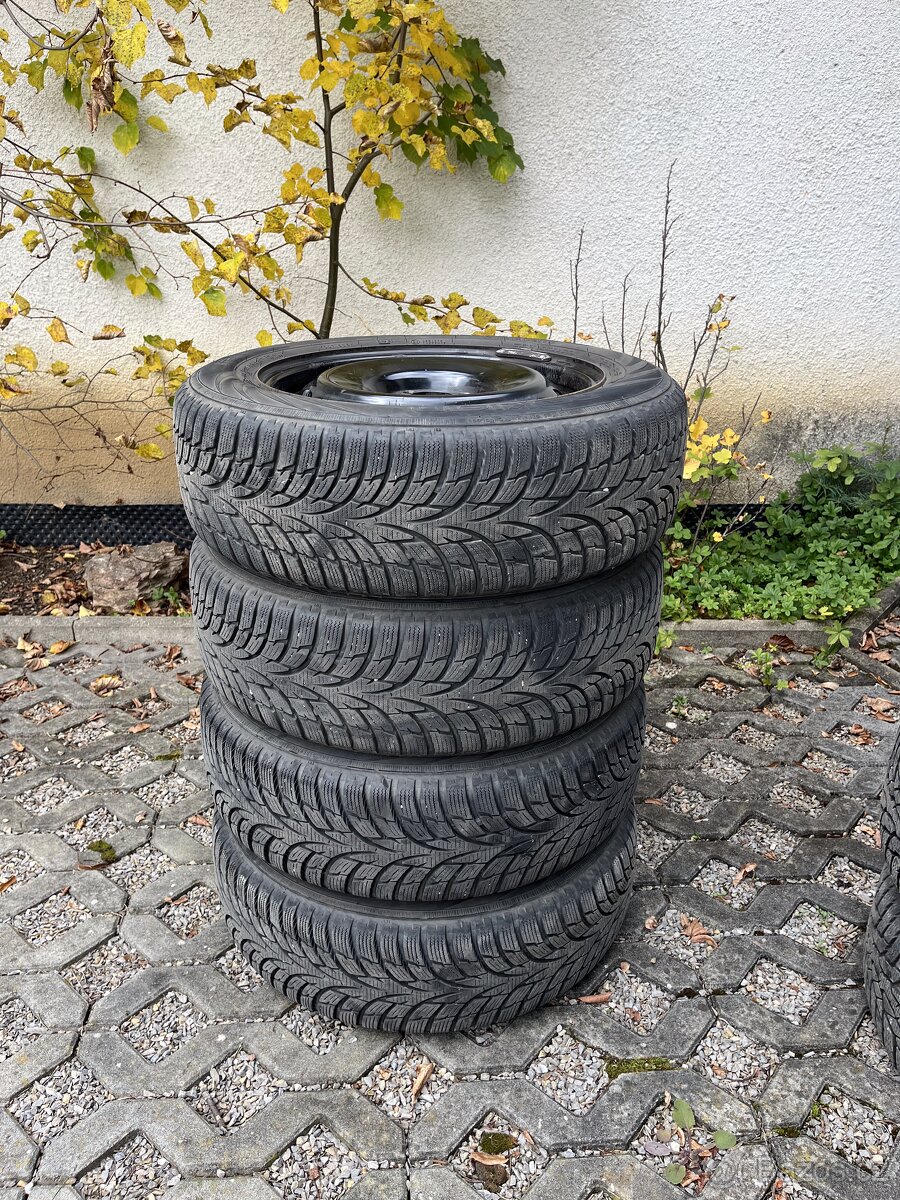 Zimní plechová kola Nokian 185 / 65 / R15 z Hyundai i30