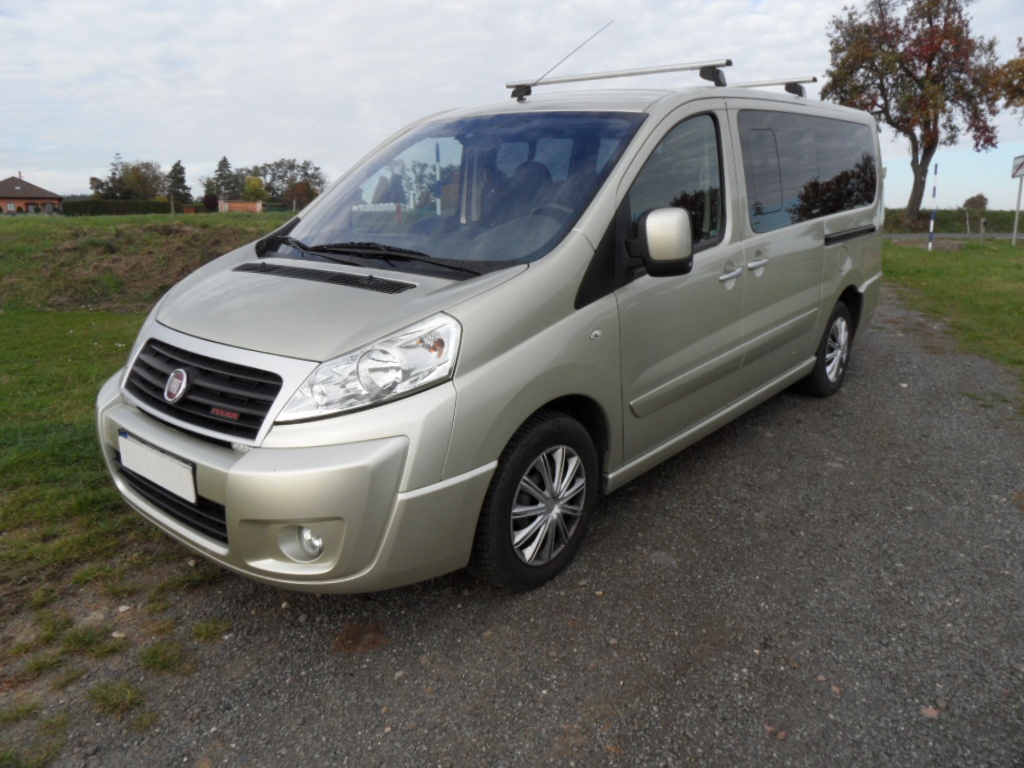 Fiat Scudo 2.0HDi,120kw,8míst,zak. v ČR,naj.169000km