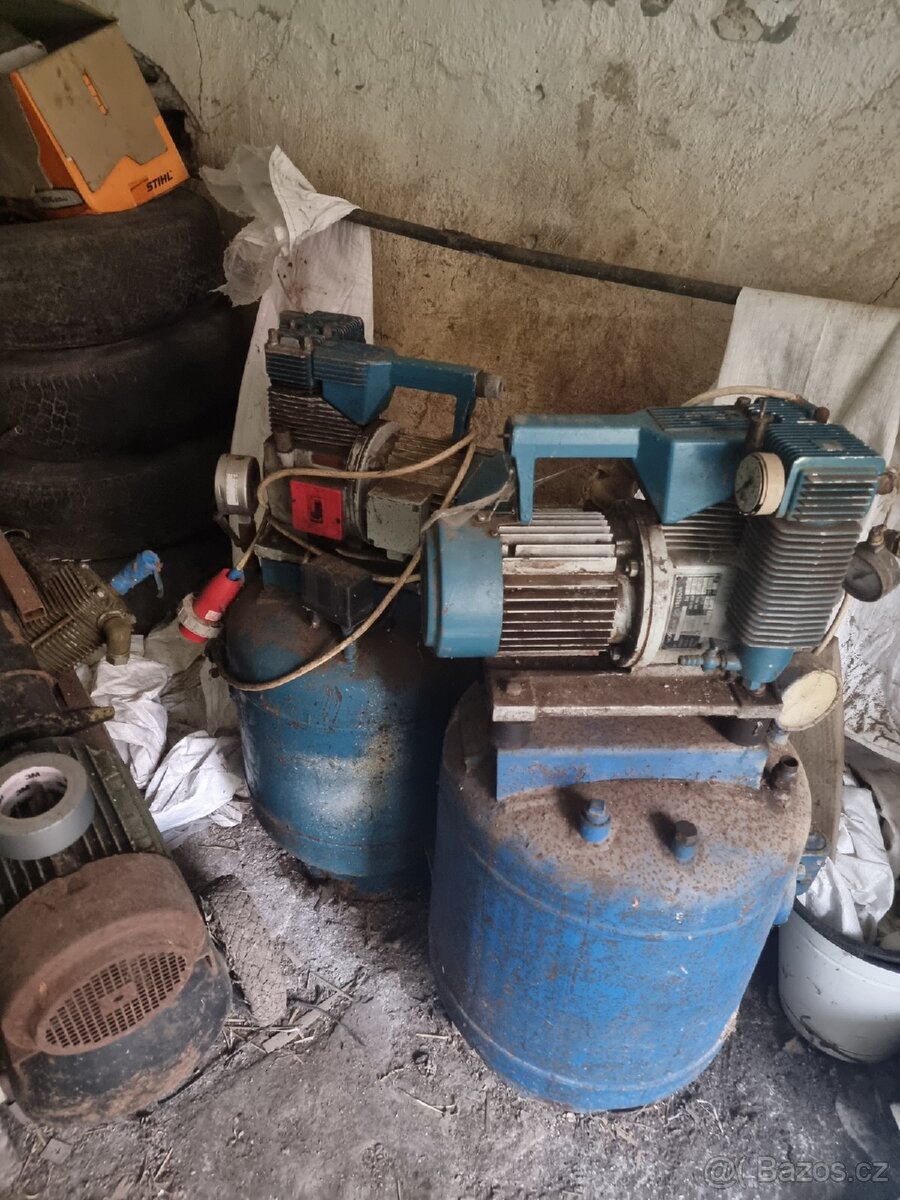 Prodám dva kompresory orlik