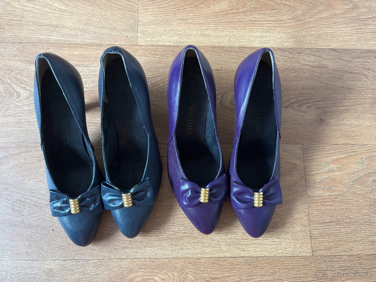 Vintage lodičky z 90. let