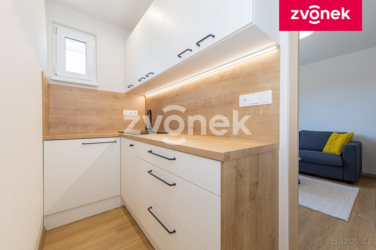 Pronájem bytu 1+kk Vsetín - Luh