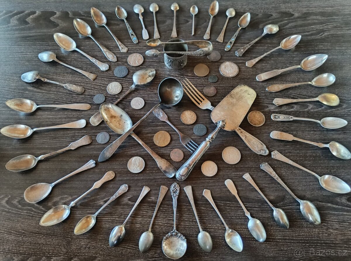 KOUPÍM STARÉ PŘÍBORY, MINCE, ALPAKU...