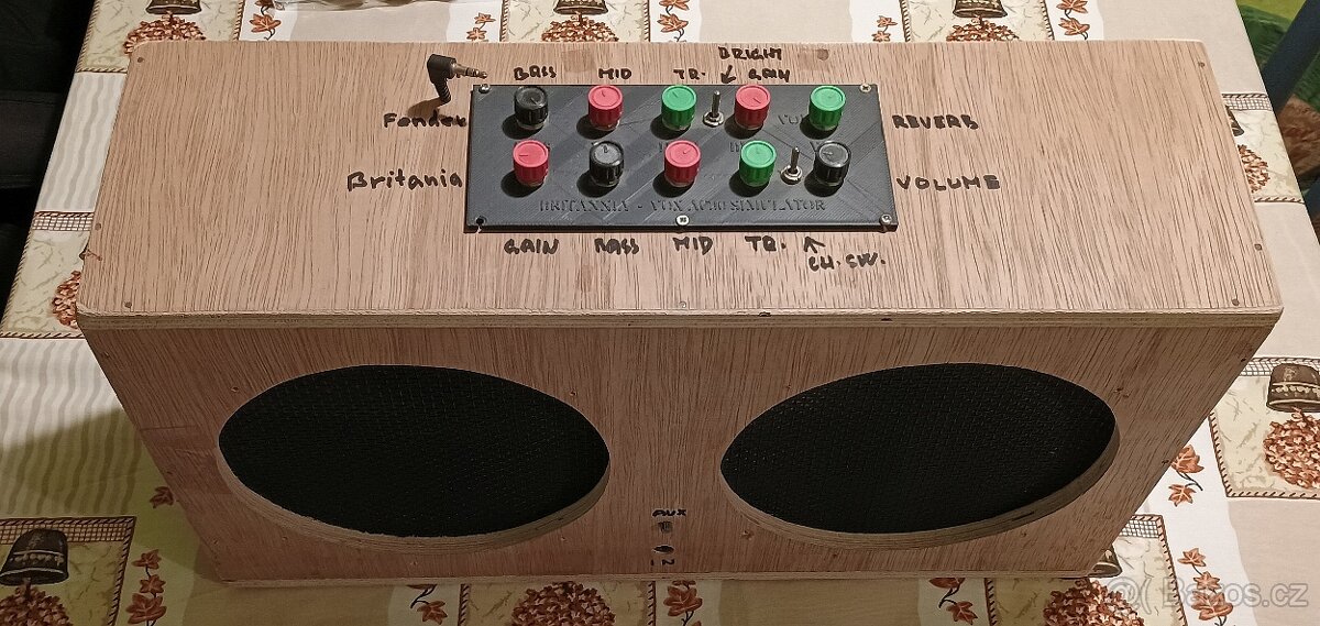 DIY zesilovač na kytaru