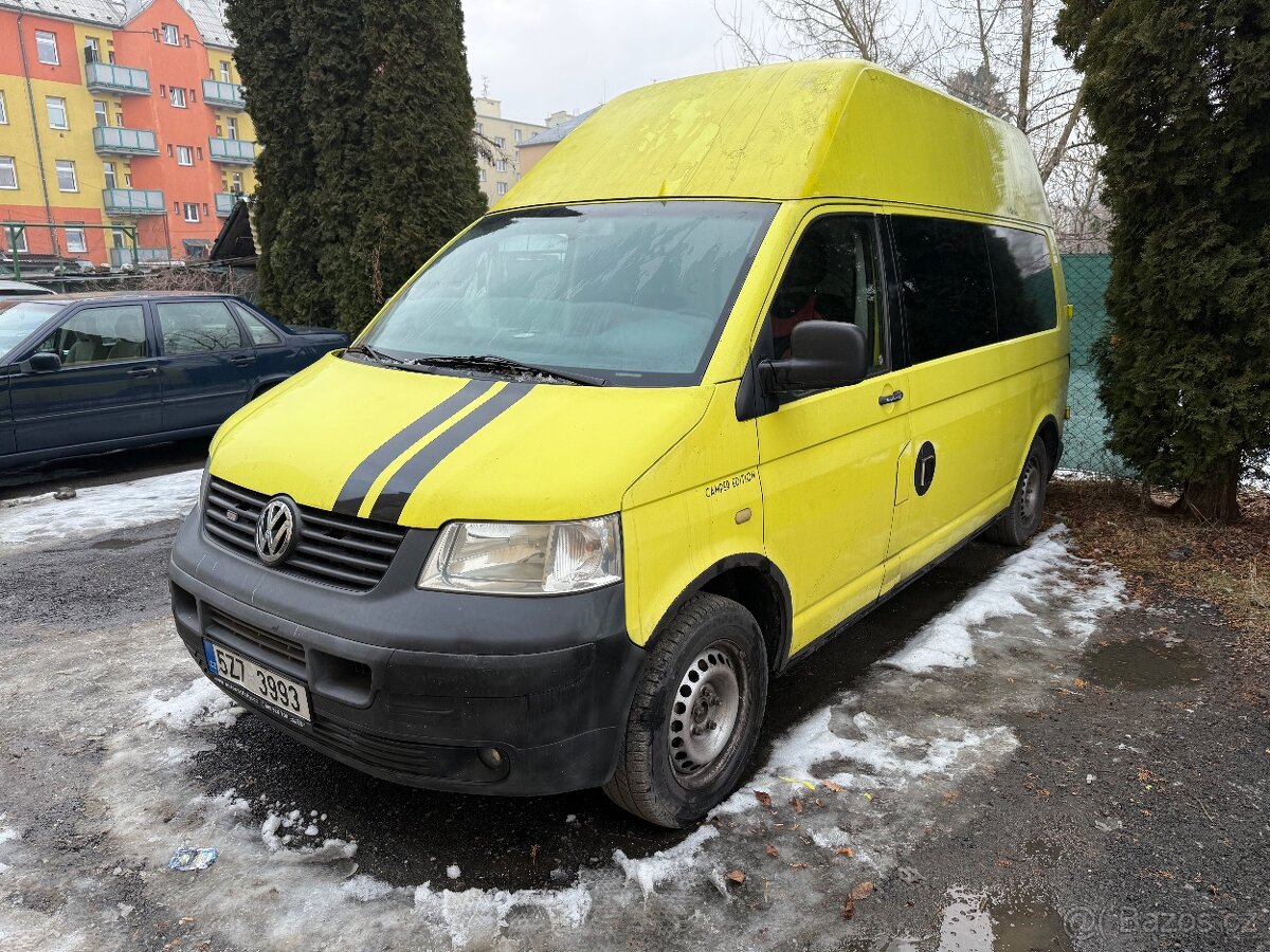 VW Transporter T5 obytný 4x4