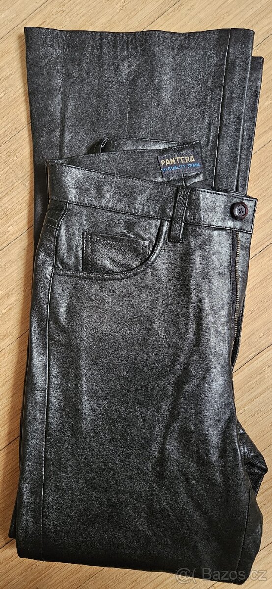 Kožené kalhoty Pantera