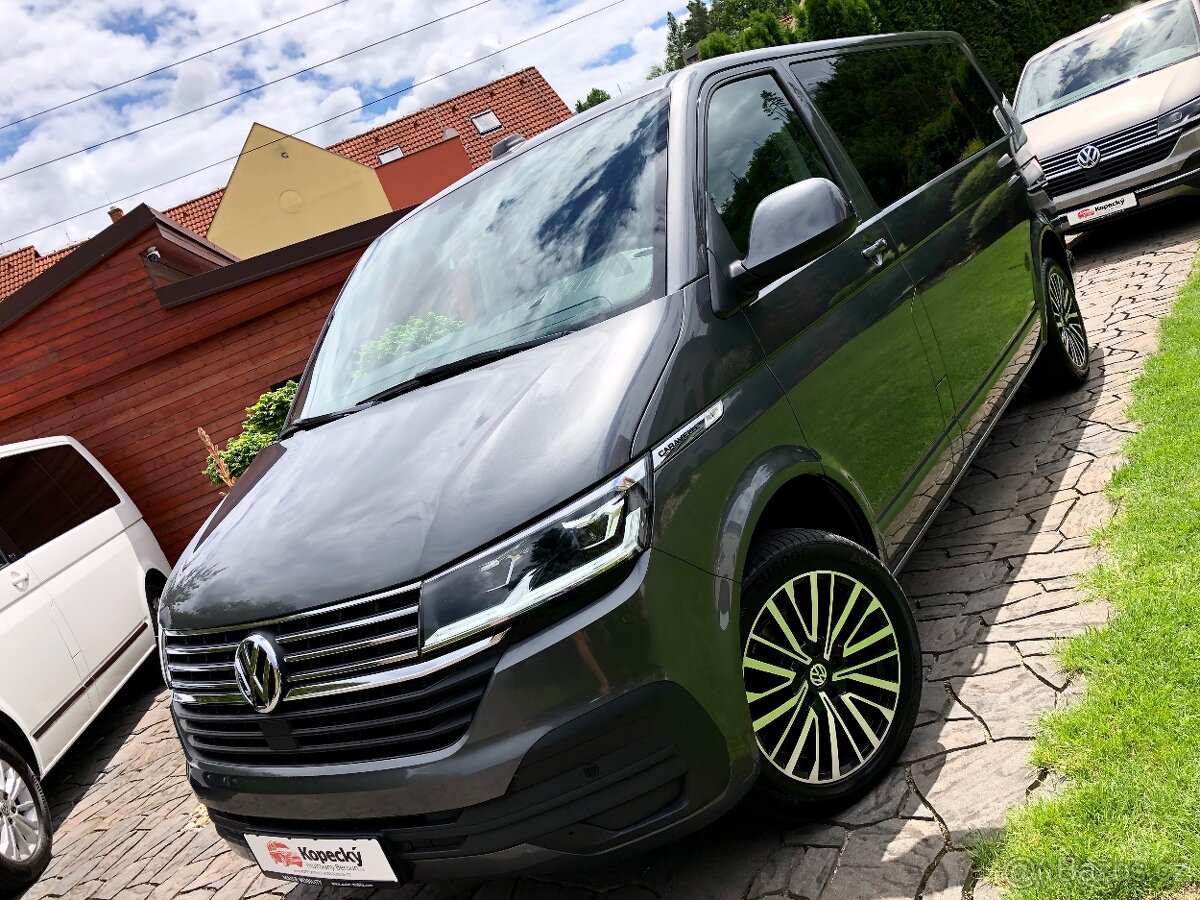 VW Caravelle T6.1 LONG-DSG-DPH-barva Grey Multivan