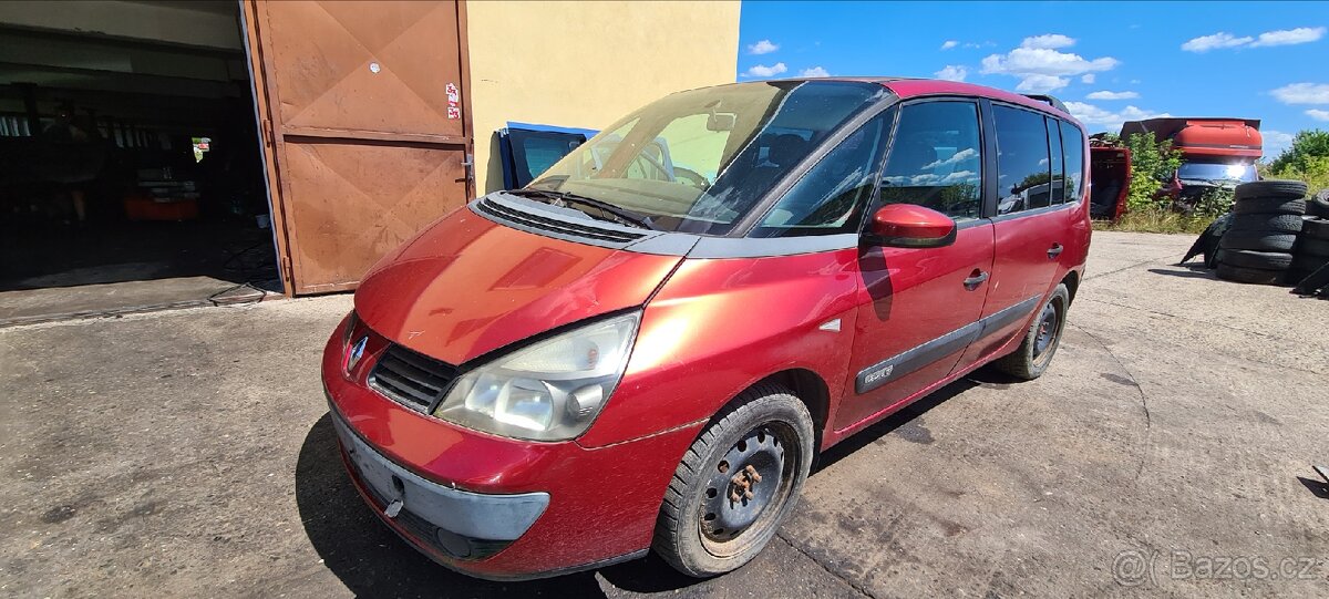 Prodám náhradní díly Renault Espace 1.9 dci.