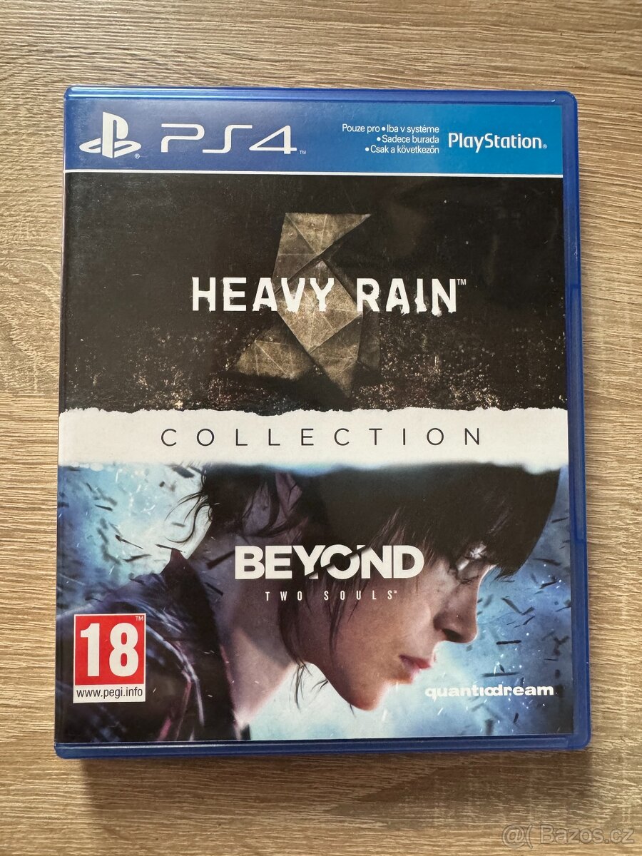 PS4 Heavy Rain a Beyond Two Souls Collection