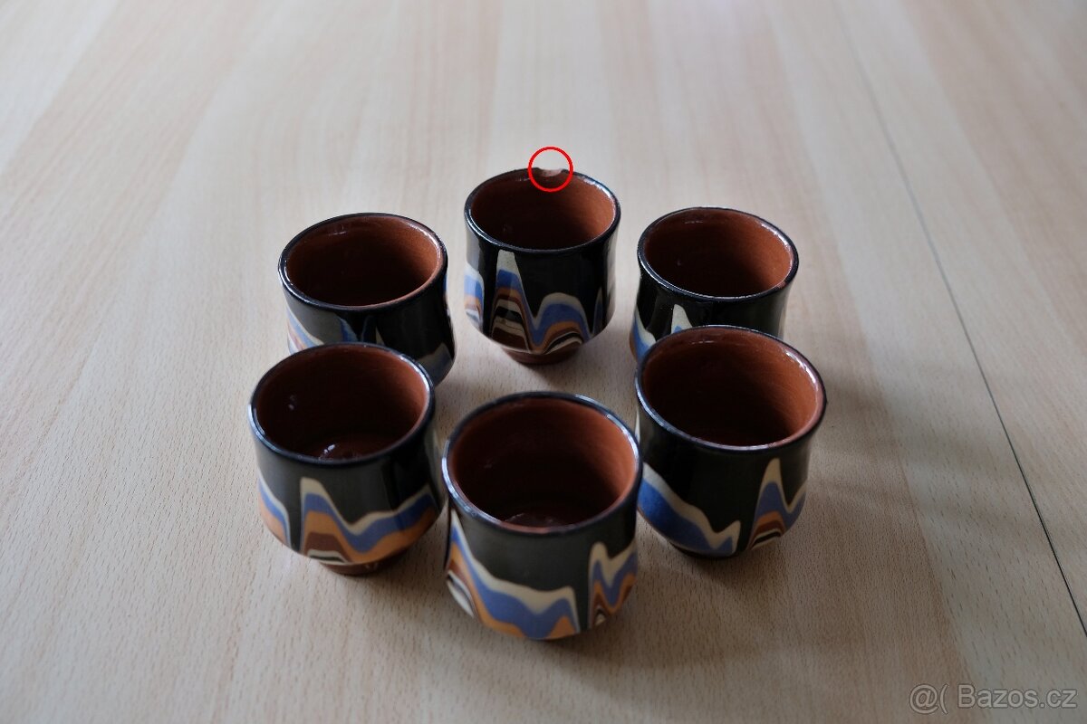 Bulharské keramika - 3. sada