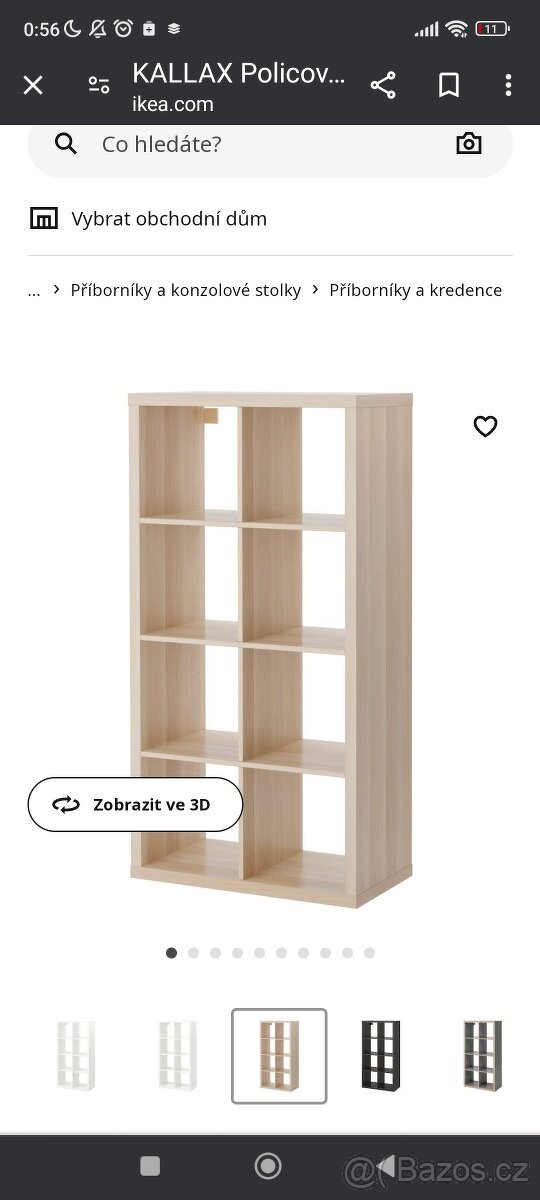 Koupím IKEA regál Kallax