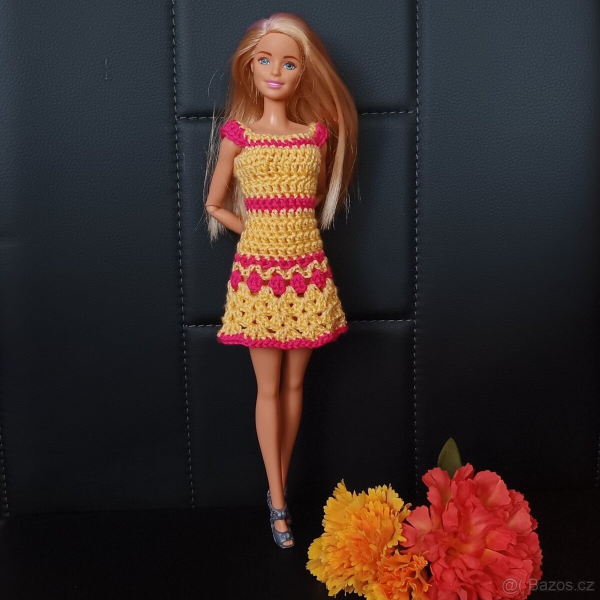 Barbie - šatičky - žluto růžové