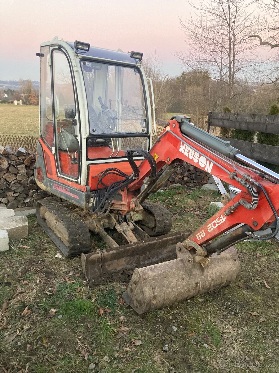 Výkopové práce minibagrem