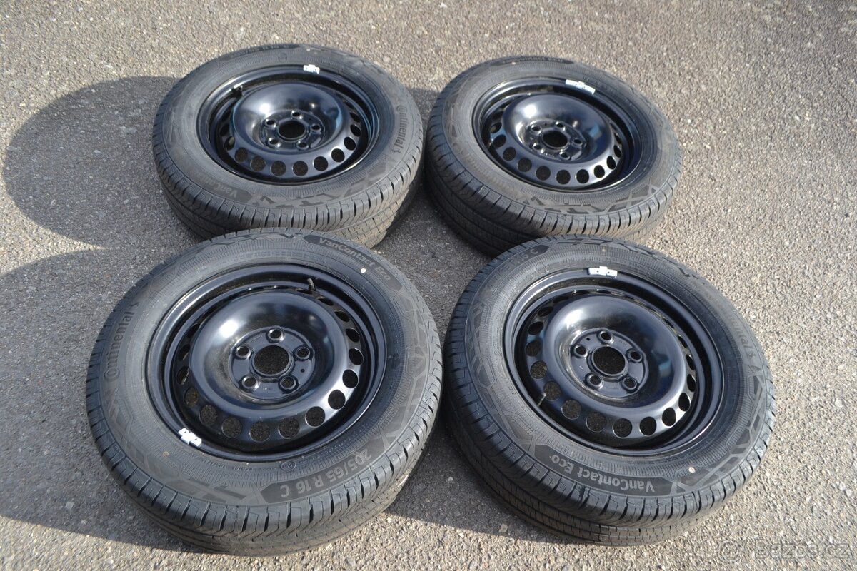 VW T5,T6(6.1) - Sada NOVÝCH letních kol 205/65R16C