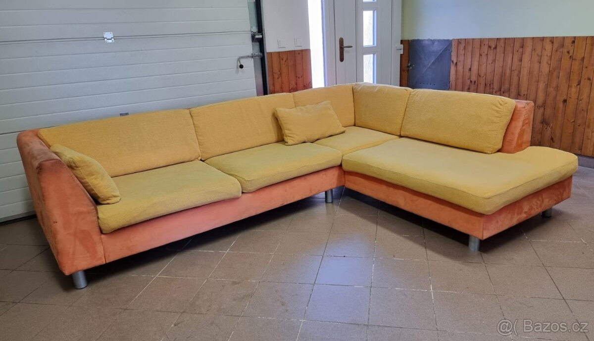 Použitá rohová sedací souprava, sedačka