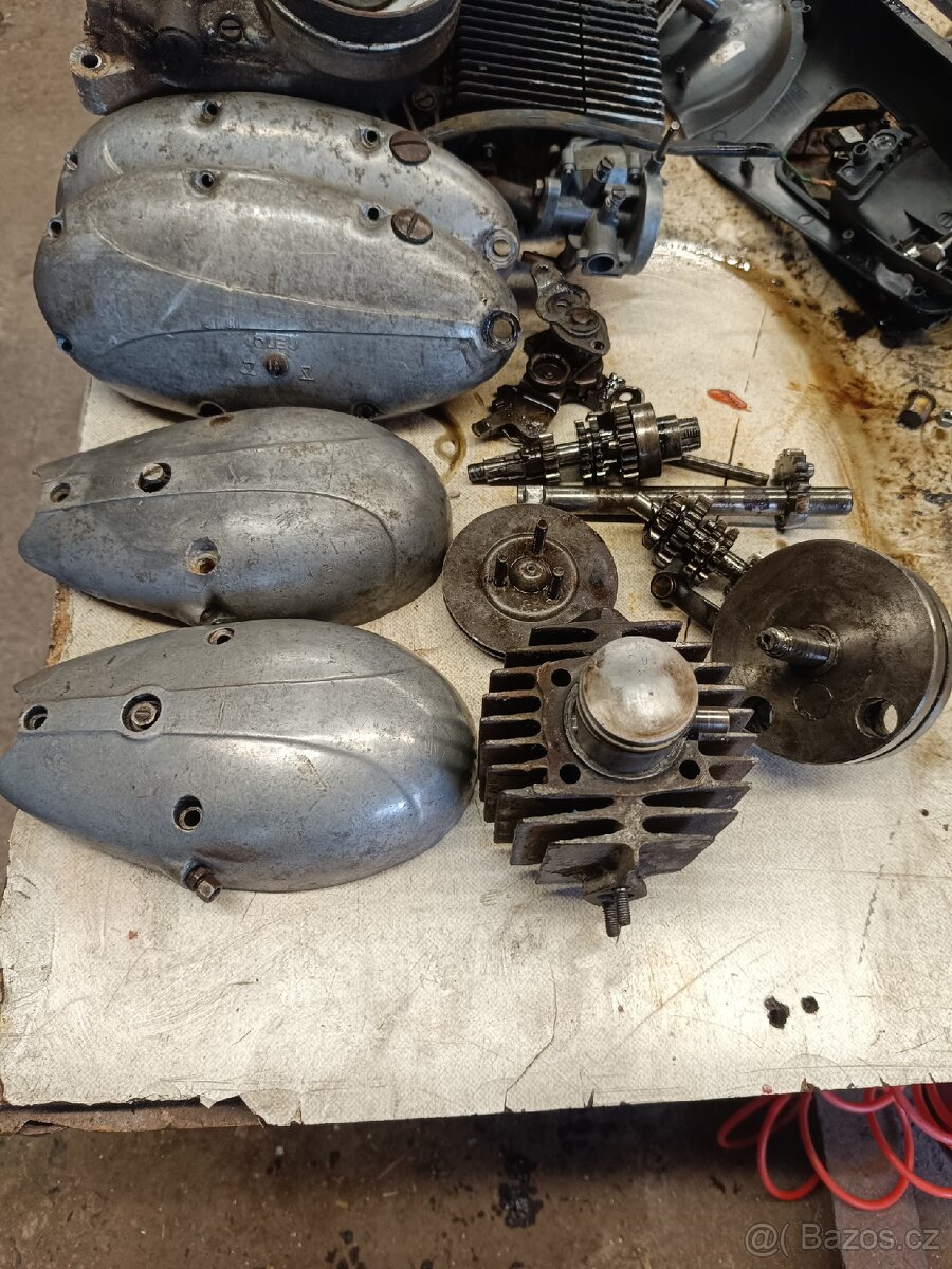 Díly Jawa 550-555