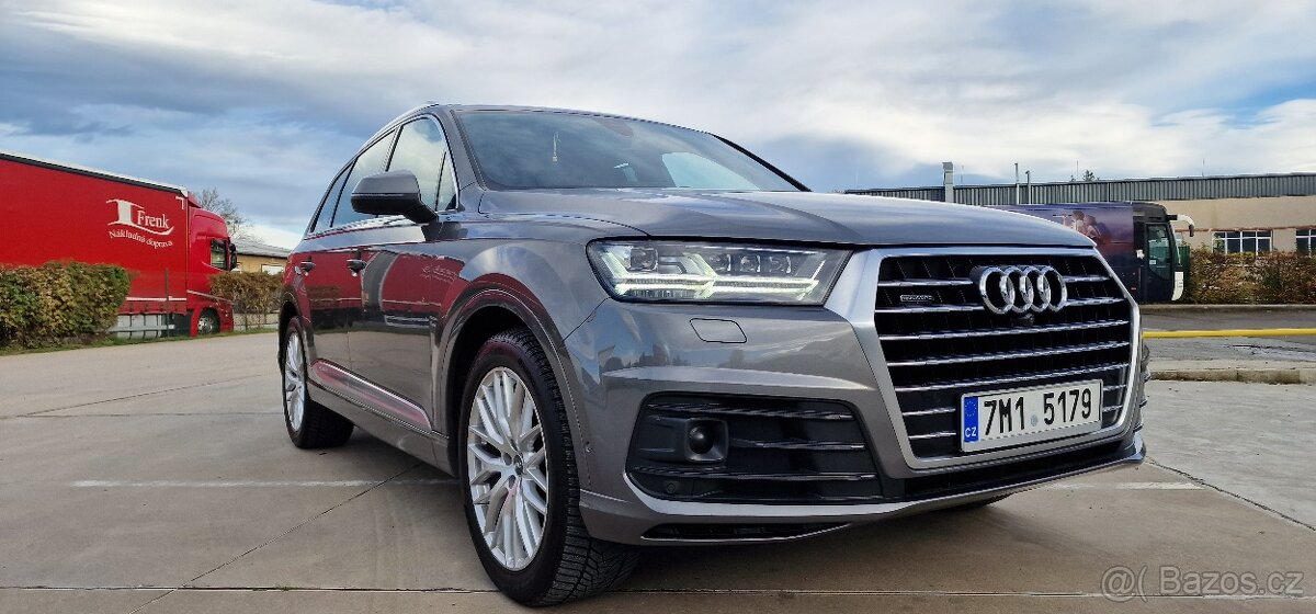 AUDI Q7 200kw, masáž, větrané sedačky, včetně DPH