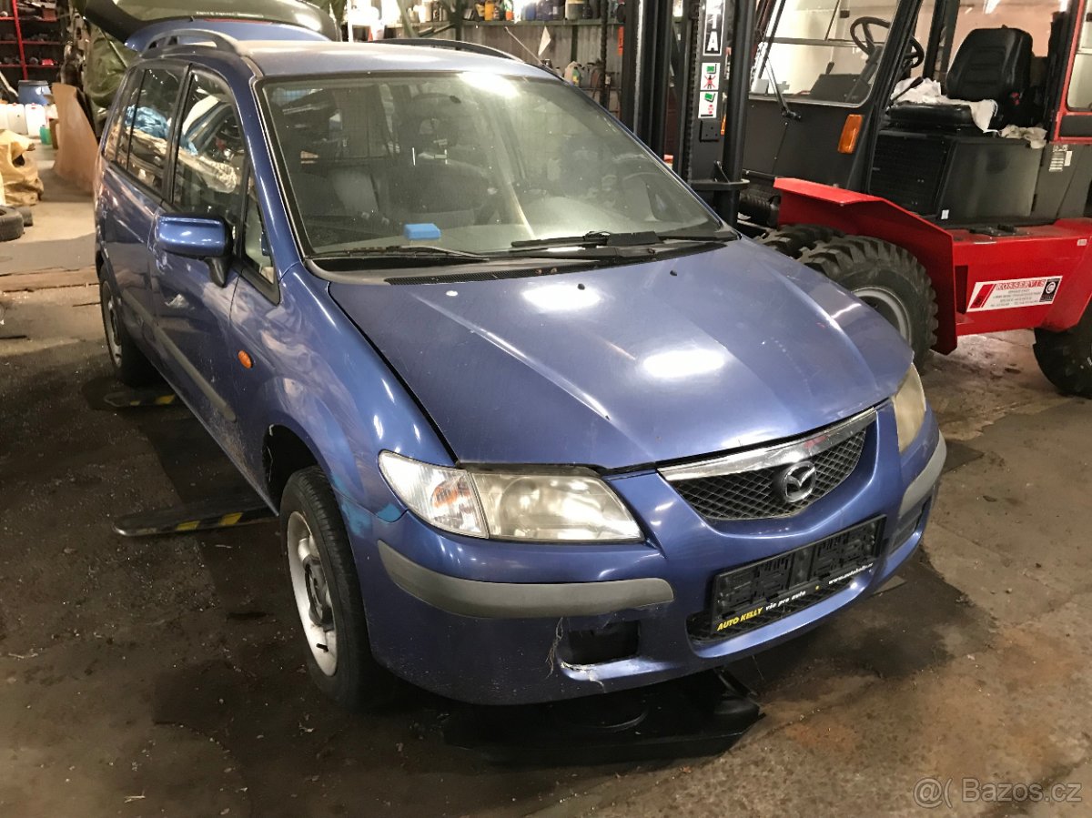 Mazda Premacy 2,0i 16V 96kW 2002 rok - díly