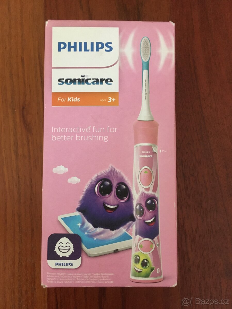 Novy detsky sonicky elektricky kartacek Philips Sonicare