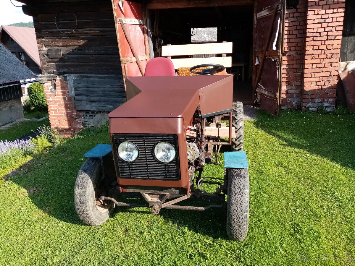 Malotraktor domácí výroby