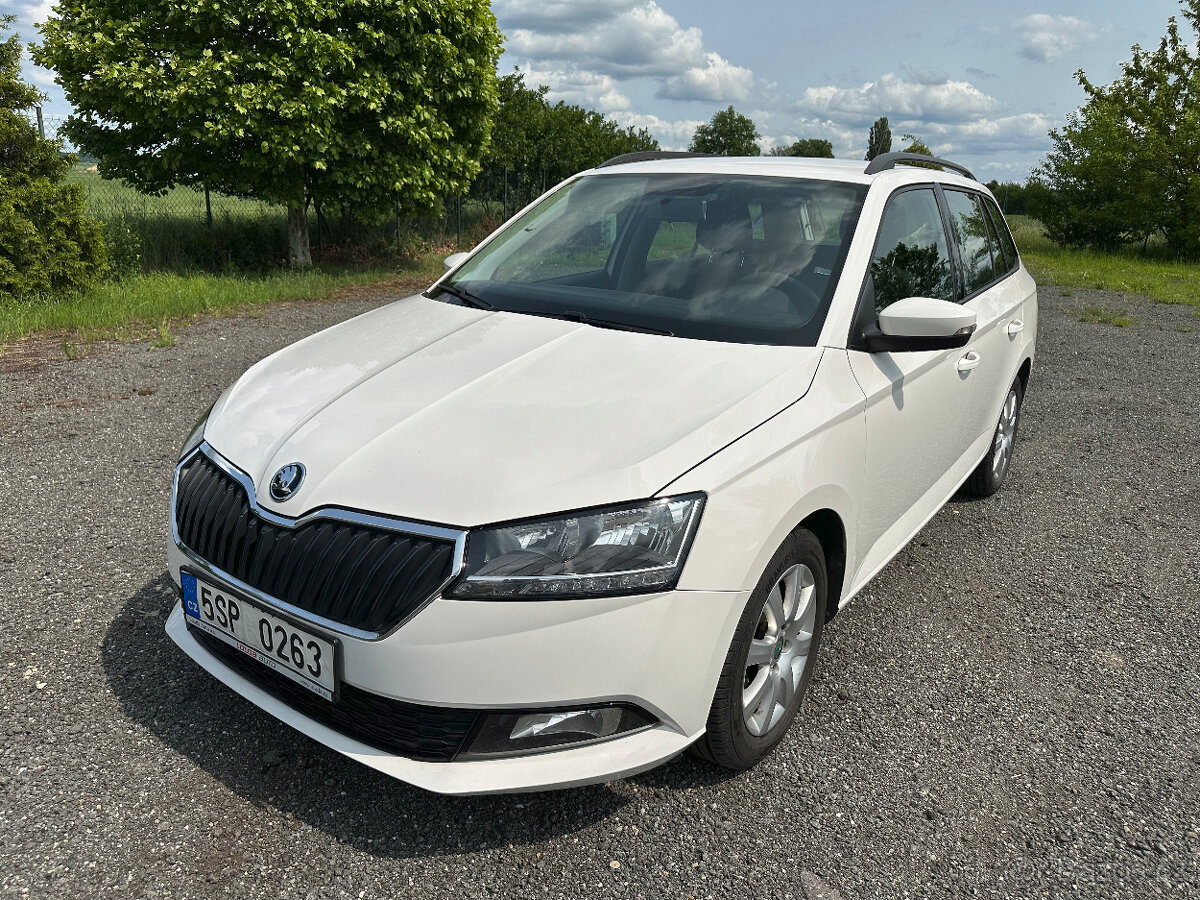 Škoda Fabia 3 kombi 1,0TSI 70kw 08/2021, 111 000km, klima