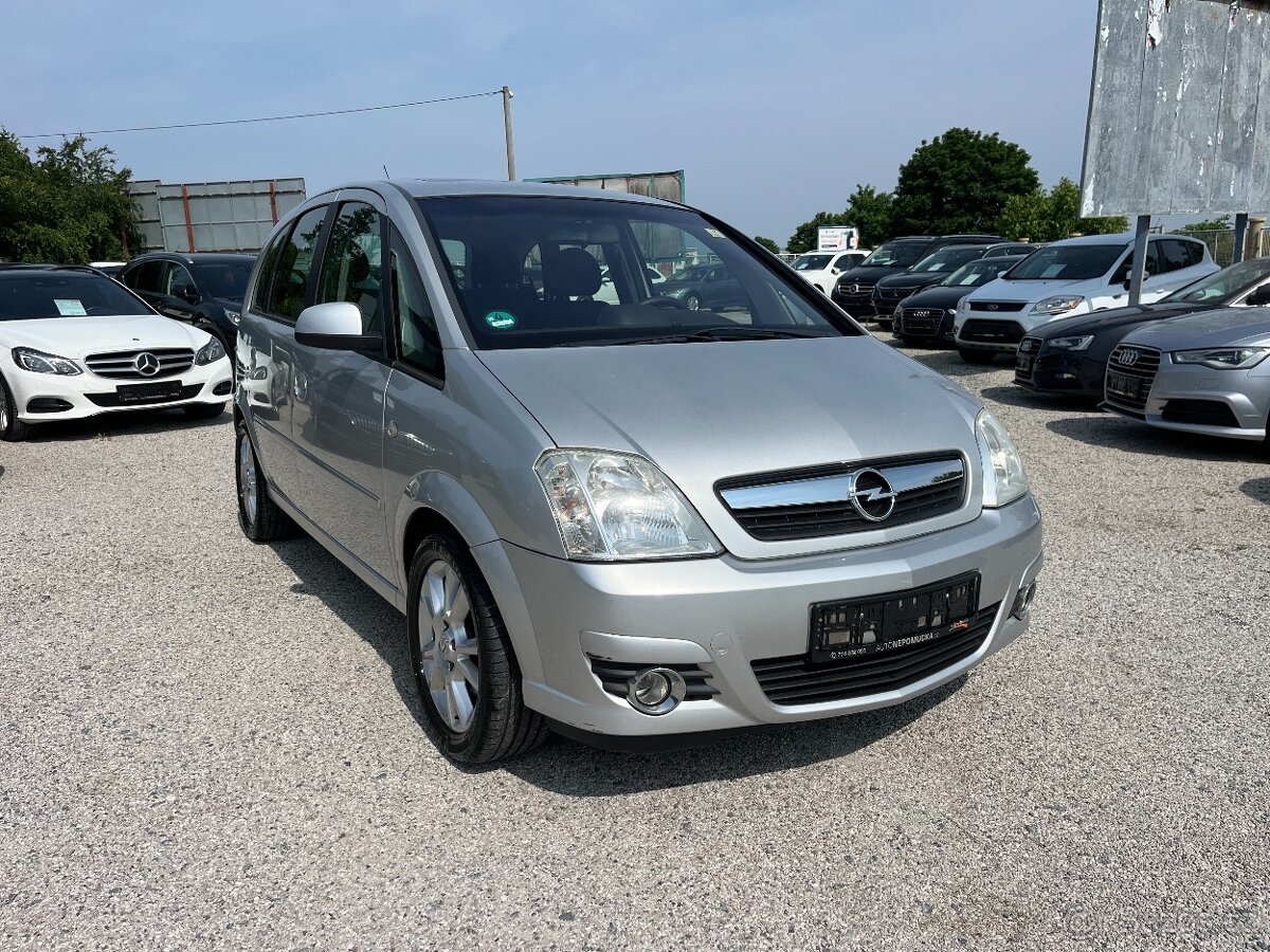 Opel Meriva 1.6i 77kW výhřev,tempomat,šíbr