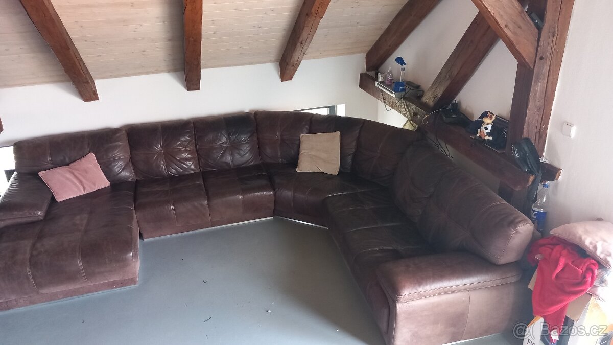 Kožená sedacka