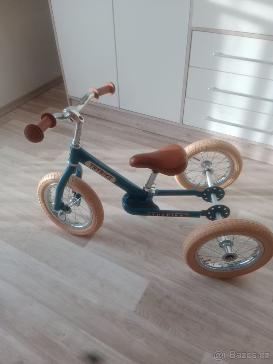 Odrážedlo a tříkolka 2 v 1