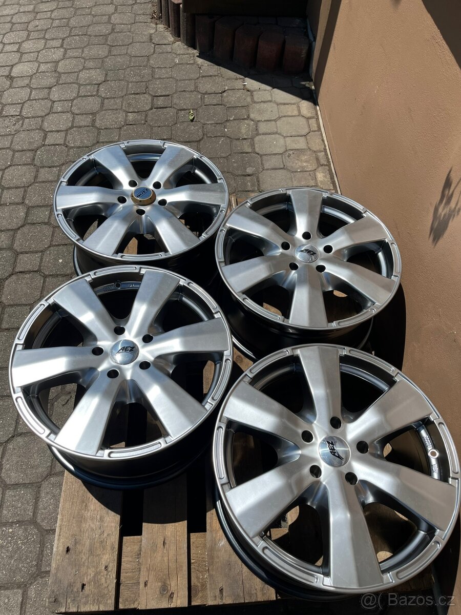 Alu disky Dozt Luxor 8x17" – 5x114,3, ET 35, CB 71,6 mm