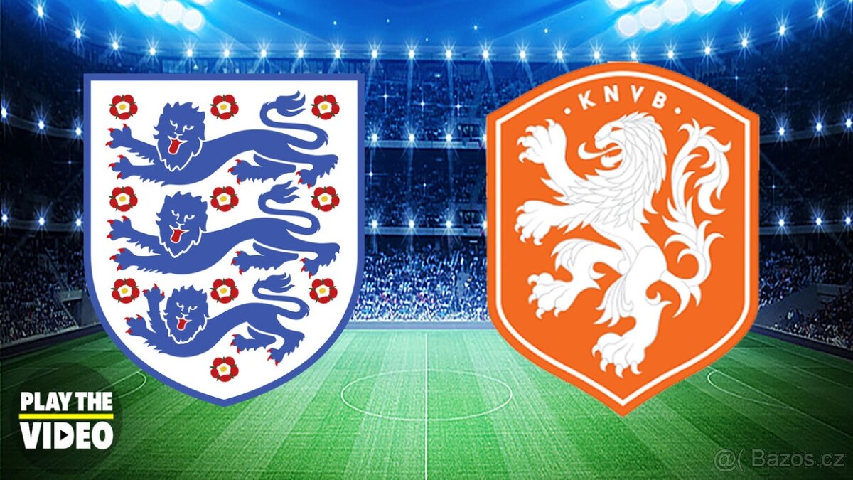 Lístky na futbal, BA, 1/2 finále, A100, Anglicko - Holandsko