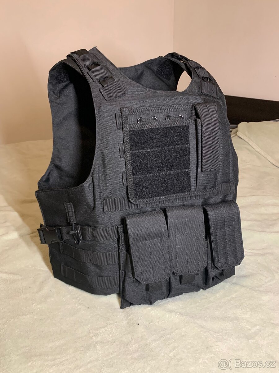 Taktická Vesta airsoft (nosič plátů)