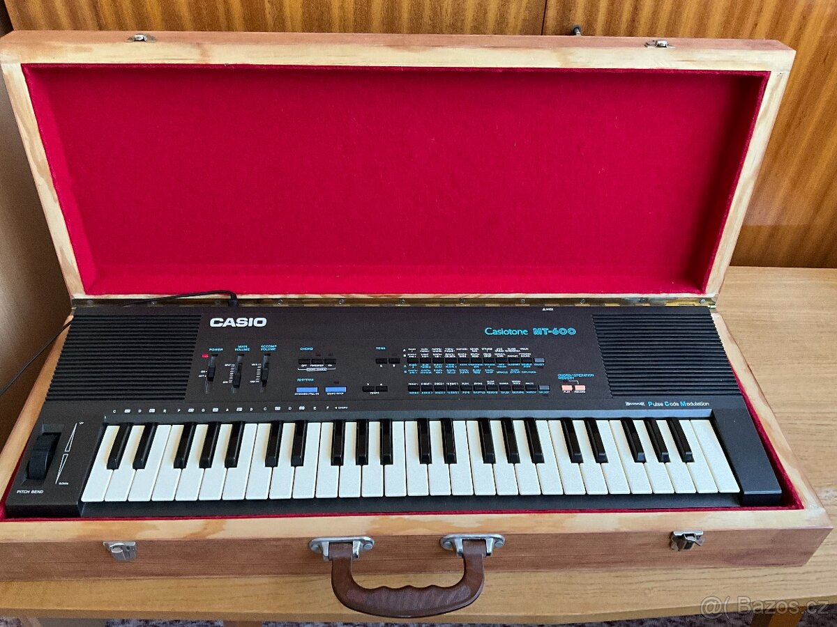 Elektrické klávesy Casiotone MT-600