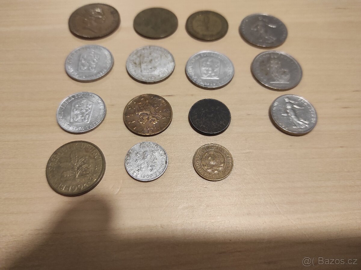 Soubor mincí 39 kusů