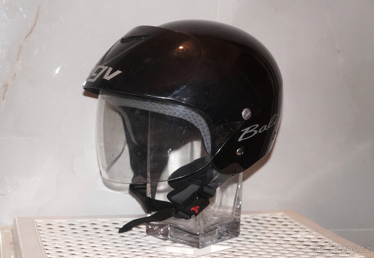 JET helma na motorku XS motocyklová přilba na skůtr AGV 54cm