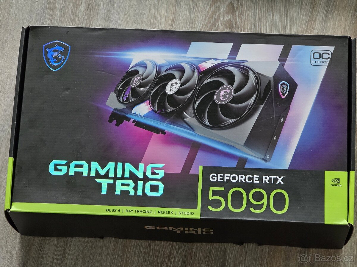 MSI GeForce RTX 5090 32G GAMING TRIO OC | záruka