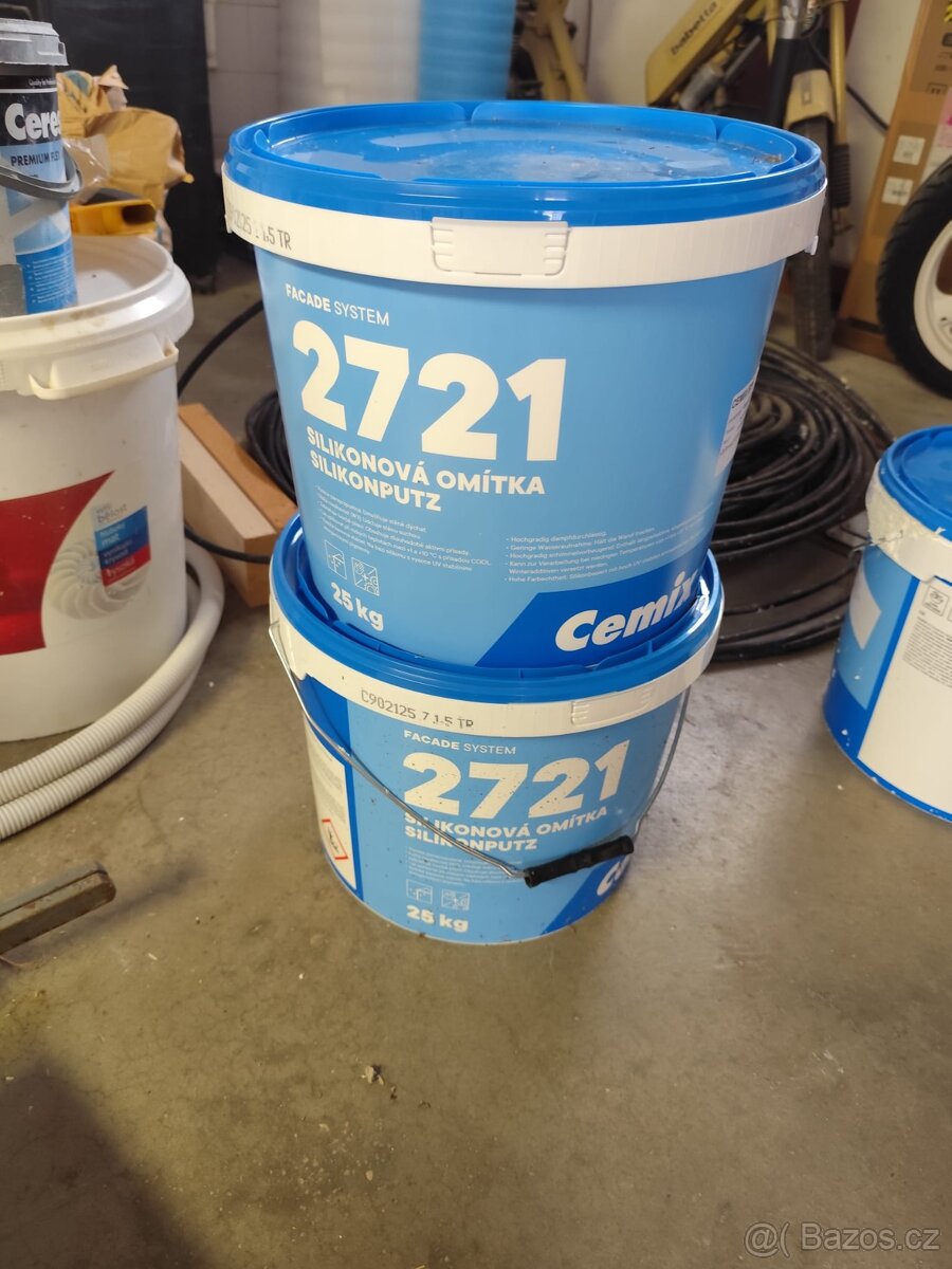 Cemix fasádní omítka 2721, BI16