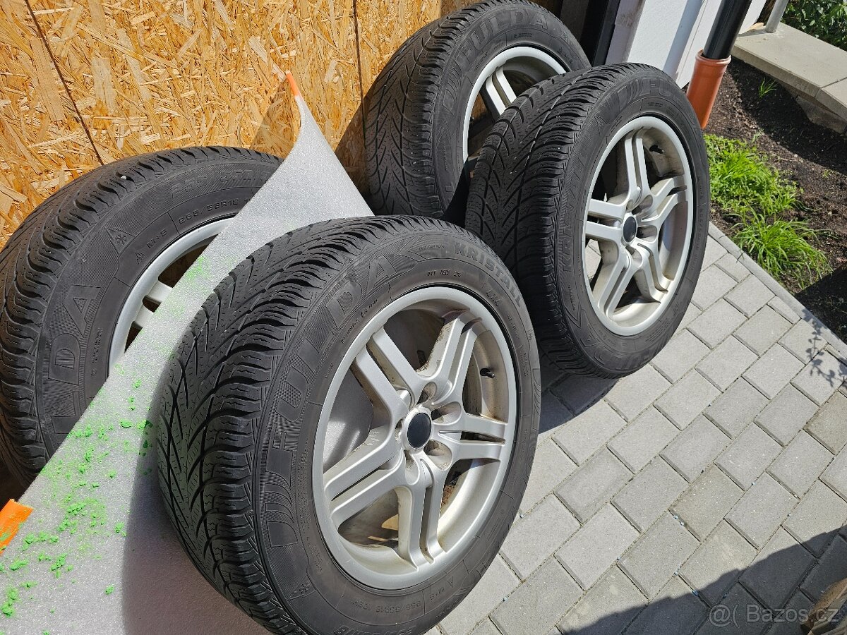 ALU kola + zimní pneu Fulda 255/55 R18 – Volvo XC9012