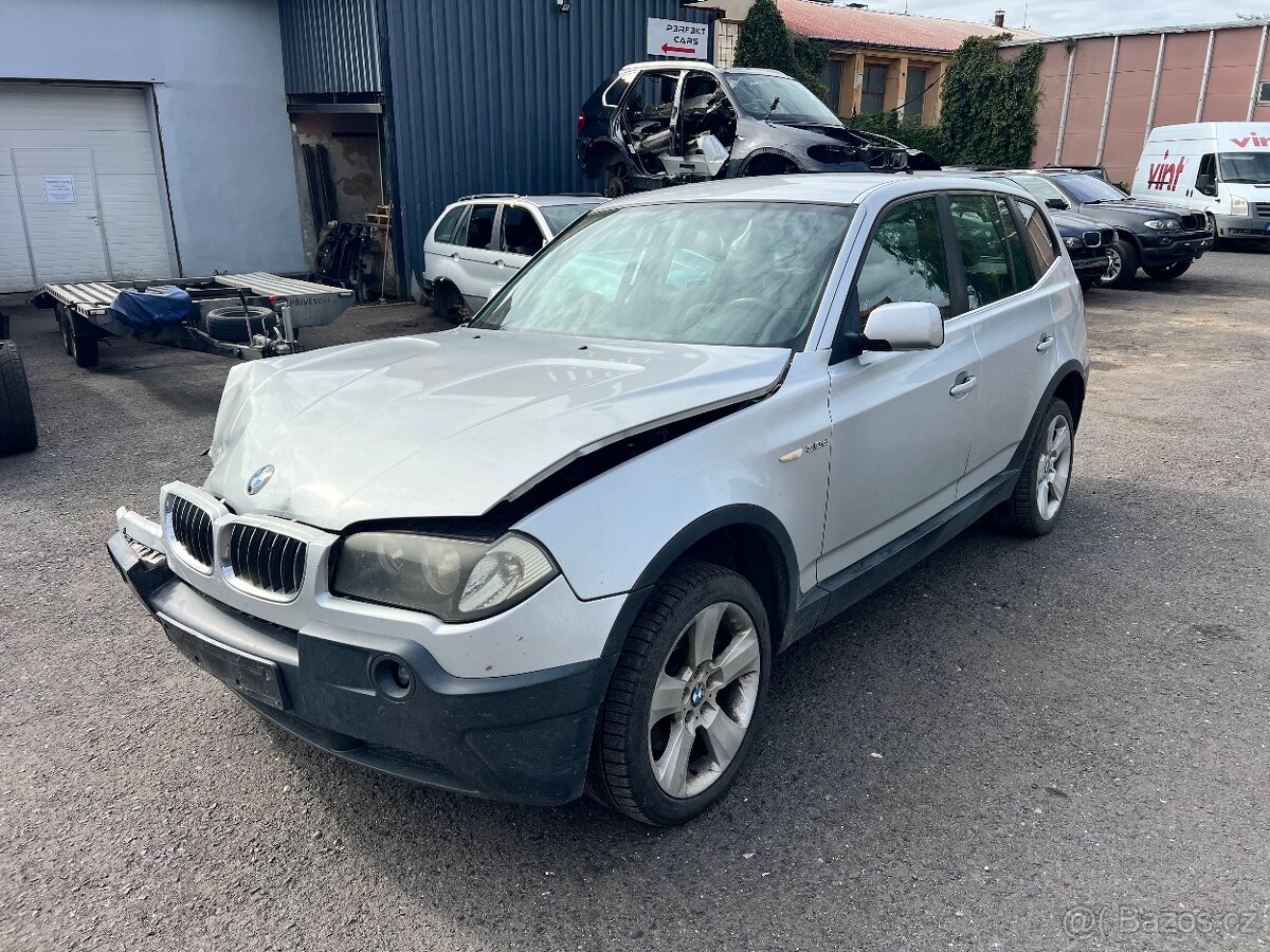 Bmw x3 e83 3.0d 160kw Titansilber na díly