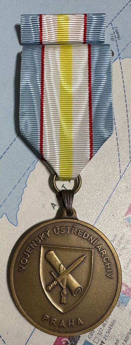 Pamětní medaile Vojenský ústřední archiv Praha