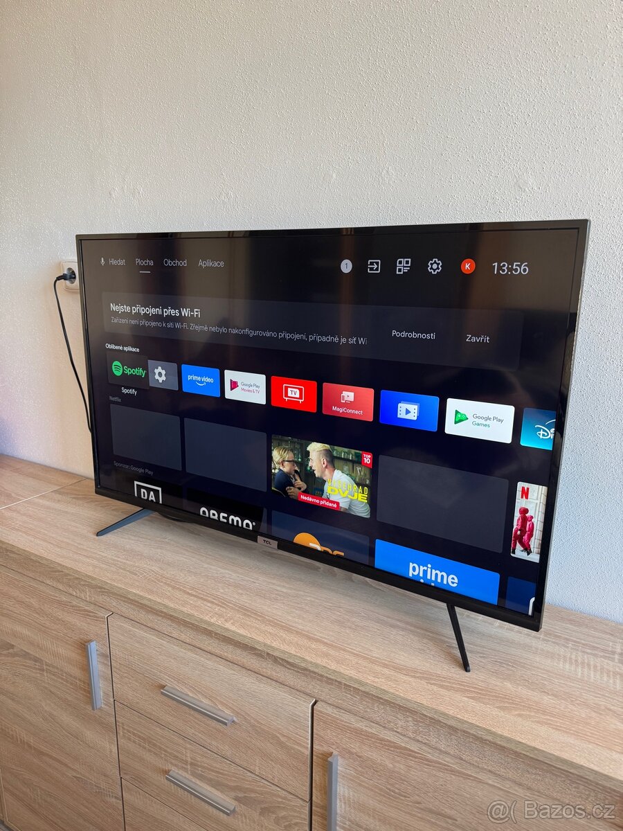 Smart televize TCL 43P615 (2020) / 43" (108 cm)