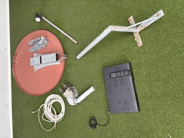 Satelitní příjem - kompletní set