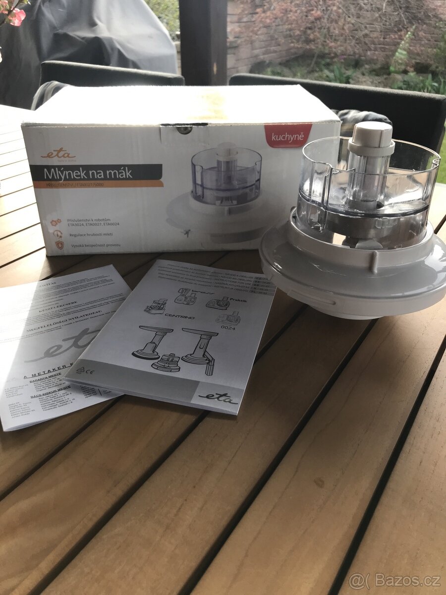 Mlýnek na mák ETA0027/5000 NOVÝ