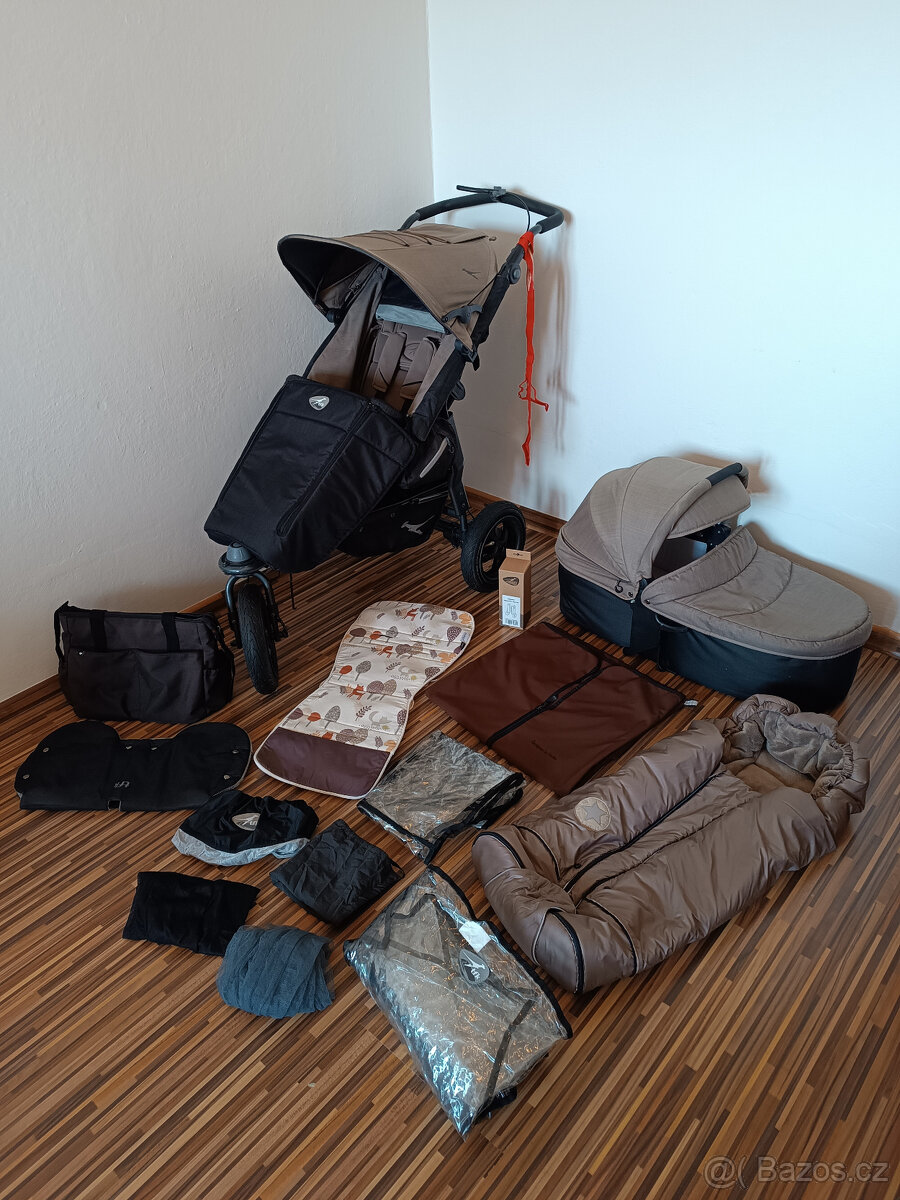 Sportovní kočárek TFK Joggster Adventure + korba Quick Fix