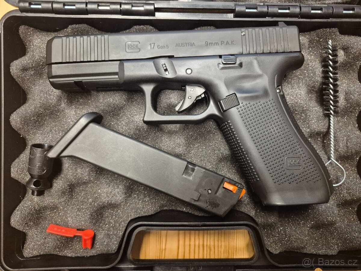 Plynová pistole Glock 17 Gen5 černá cal. 9mm - UMAREX